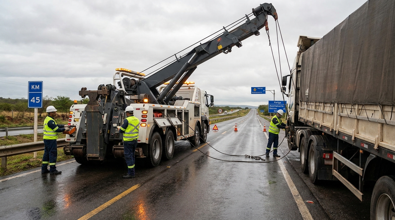 Guincho para Caminhão perto de mim em Brasília‑DF