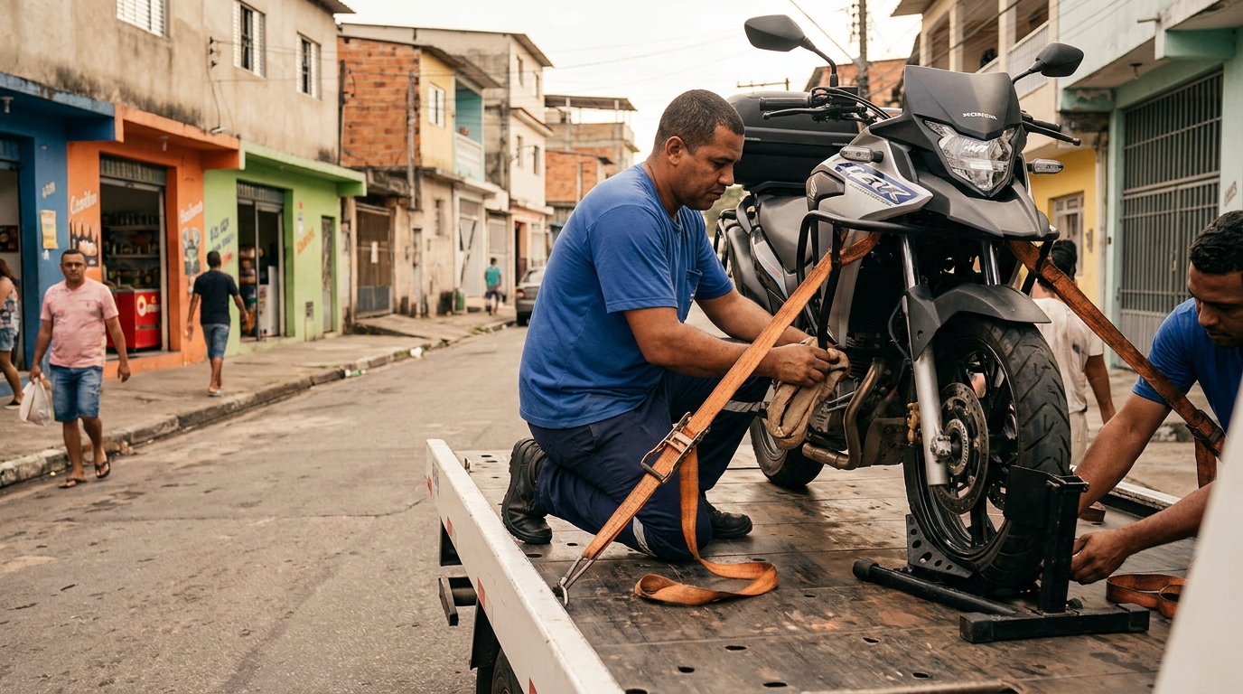 Guincho para Moto perto de mim em Brasília‑DF